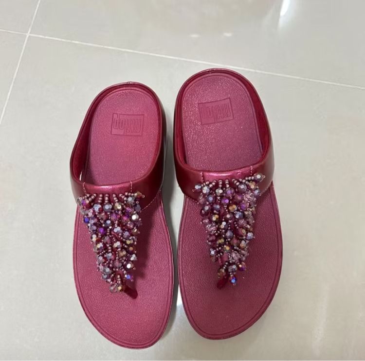 FITFLOP รองเท้าแตะ  สี PURPLE ของใหม่ 39 รูปที่ 6