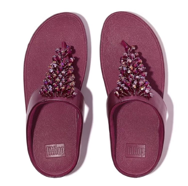 FITFLOP รองเท้าแตะ  สี PURPLE ของใหม่ 39 รูปที่ 7