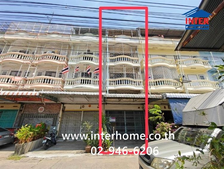 อาคารพาณิชย์ 3.5 ชั้น 17.5 ตร.ว อาคารพาณิชย์ ใกล้สำนักงานเขตจอมทอง ซอยพระราม2 ซอย3 แยก2 ถนนพระราม2 ถนนพุทธบูชา เขตจอมทอง กรุงเทพมหานคร