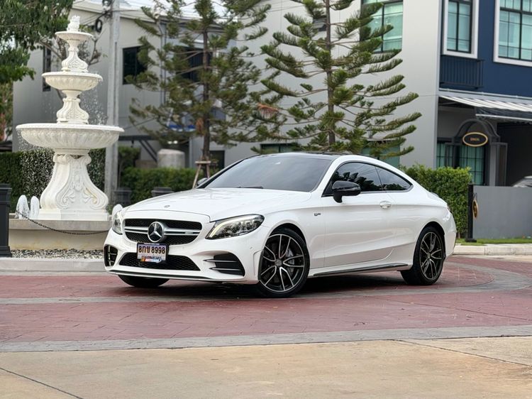 รถ Mercedes-Benz C-Class C43 สี ขาว