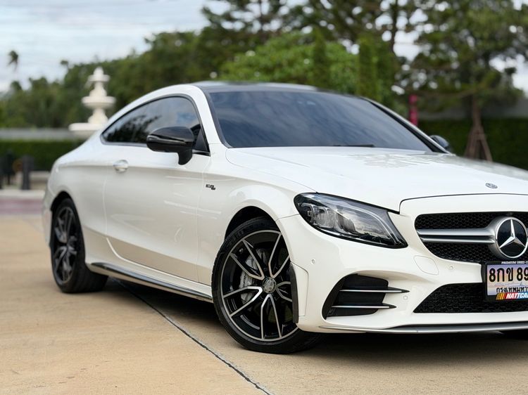 Mercedes-Benz C-Class 2020 C43 Sedan เบนซิน ไม่ติดแก๊ส เกียร์อัตโนมัติ ขาว รูปที่ 4