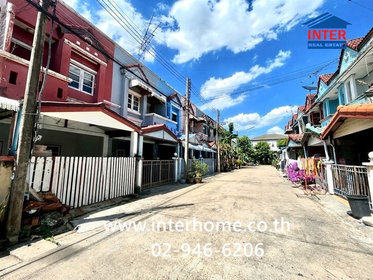 ทาวน์เฮ้าส์ 2 ชั้น 16 ตร.ว. หมู่บ้านฟ้ารังสิต คลอง4 ซอยบ้านฟ้าซอย10 ถนนรังสิต-นครนายก ถนนบ้านฟ้าซอย10 ธัญบุรี ปทุมธานี รูปที่ 2