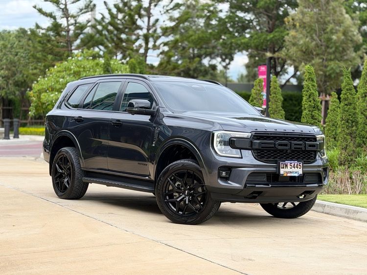 Ford Everest 2024 2.0 Turbo Sport Utility-car ดีเซล ไม่ติดแก๊ส เกียร์อัตโนมัติ เทา รูปที่ 3
