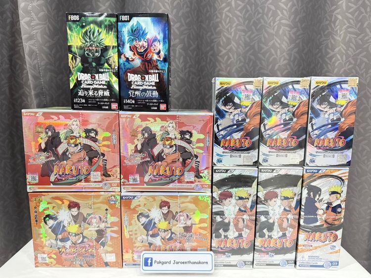 Box การ์ดนารูโตะ 