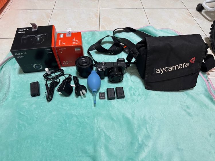 กล้อง Sony A6300 พร้อมเลนส์ 2 ตัว