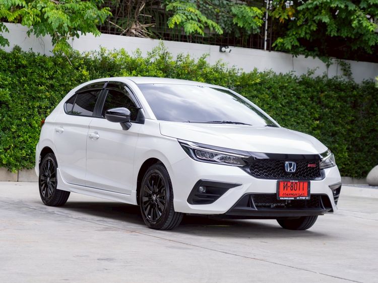 Honda City 2026 1.5 e:HEV RS Sedan ไฮบริด ไม่ติดแก๊ส เกียร์อัตโนมัติ ขาว