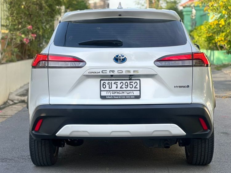Toyota Corolla Cross 2020 1.8 Hybrid Premium Utility-car ไฮบริด ไม่ติดแก๊ส เกียร์อัตโนมัติ ขาว รูปที่ 4