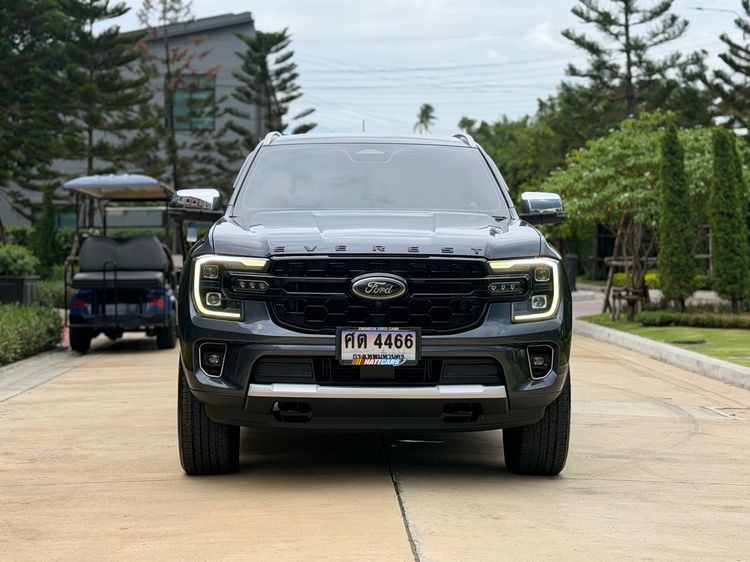 Ford Everest 2022 2.0 Titanium Plus 4WD Utility-car ดีเซล ไม่ติดแก๊ส เกียร์อัตโนมัติ เทา รูปที่ 2