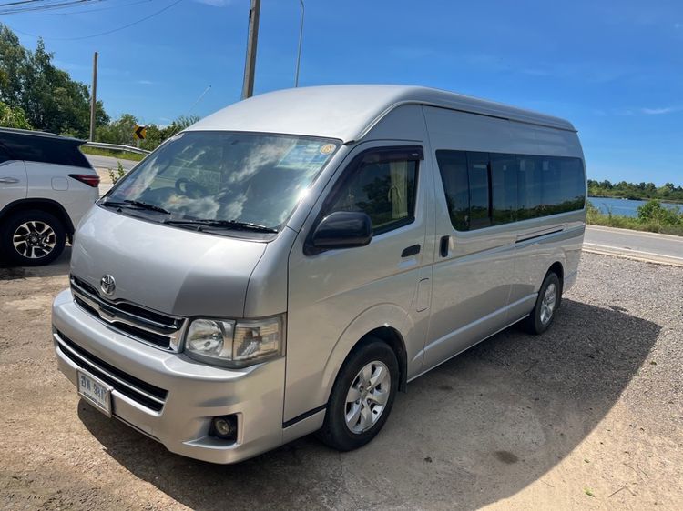 Toyota Commuter 2012 2.5 Van ดีเซล เกียร์ธรรมดา เทา รูปที่ 3