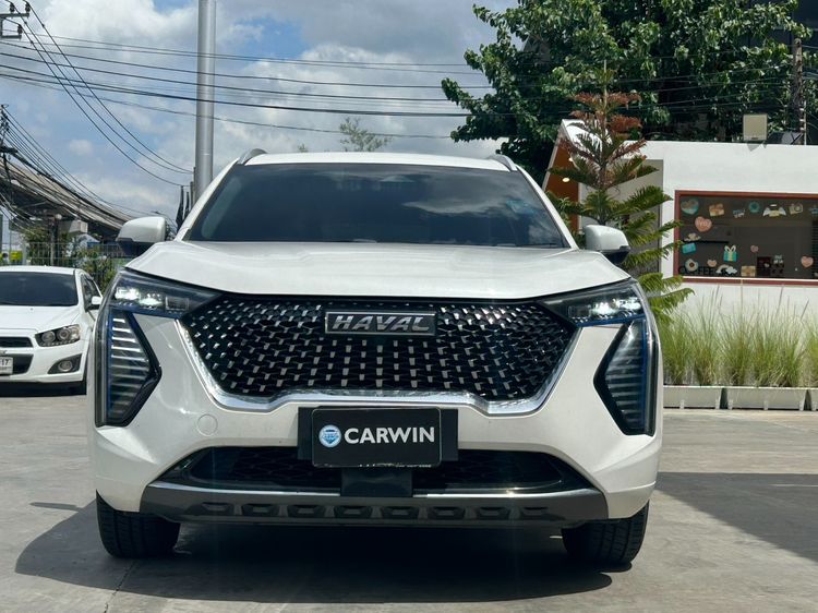GWM Haval Jolion 2022 Pro Utility-car ไฮบริด ไม่ติดแก๊ส เกียร์อัตโนมัติ ขาว รูปที่ 2