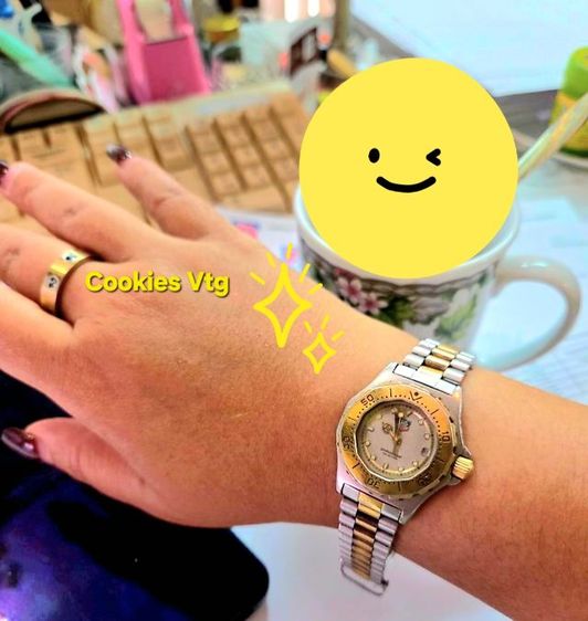tag lady 2กษัตริย์  s3000 vintage 1990 รูปที่ 2
