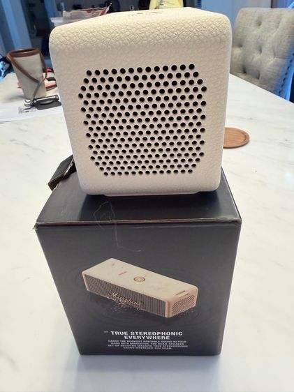 ลำโพง Marshall Middleton สีครีม ของแท้ ประกันเหลือ รูปที่ 4