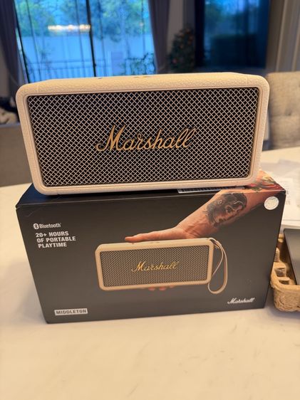ลำโพง Marshall Middleton สีครีม ของแท้ ประกันเหลือ