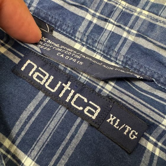 เสื้อเชิ้ต​ Nautica 90s Size XL รูปที่ 2