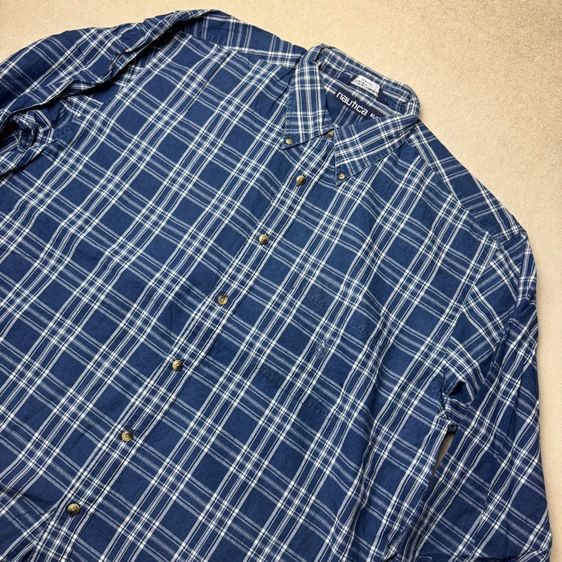 เสื้อเชิ้ต​ Nautica 90s Size XL