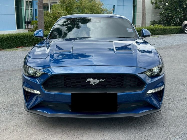 Ford Mustang 2024 2.3 Ecoboost Sedan เบนซิน ไม่ติดแก๊ส เกียร์อัตโนมัติ น้ำเงิน รูปที่ 3