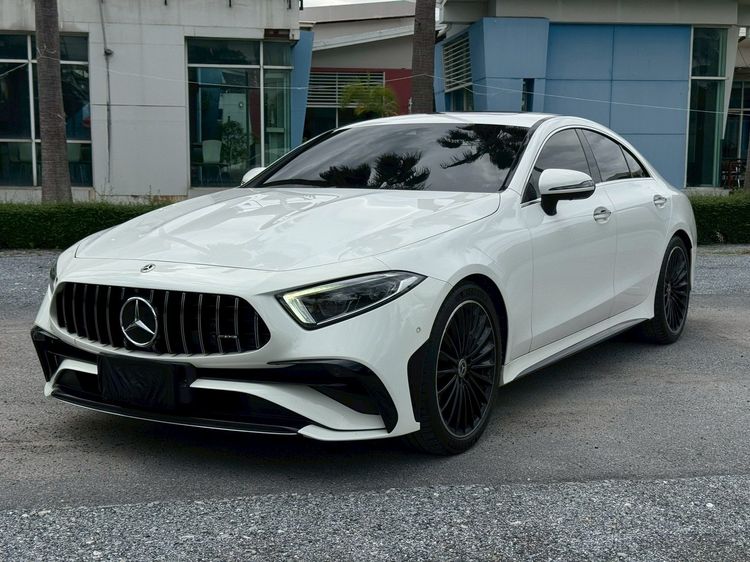 รถ Mercedes-Benz CLS-Class CLS220 D AMG สี ขาว
