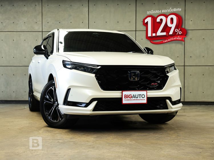 รถ Honda CR-V 2.0 eHEV RS 4WD สี ขาว