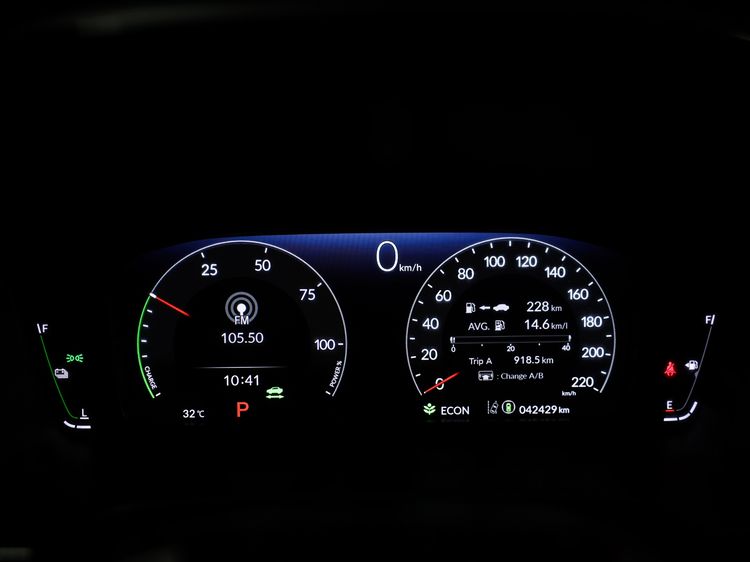 Honda CR-V 2024 2.0 eHEV RS 4WD Utility-car ไฮบริด ไม่ติดแก๊ส เกียร์อัตโนมัติ ขาว รูปที่ 4