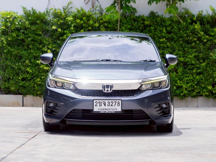 Honda City 2021 1.0 S+ Sedan เบนซิน ไม่ติดแก๊ส เกียร์อัตโนมัติ เทา รูปที่ 2