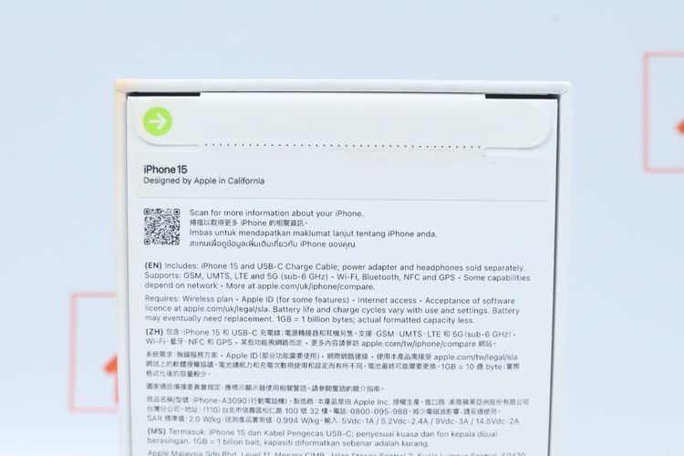 iPhone 15 128GB มือ 1 รูปที่ 6