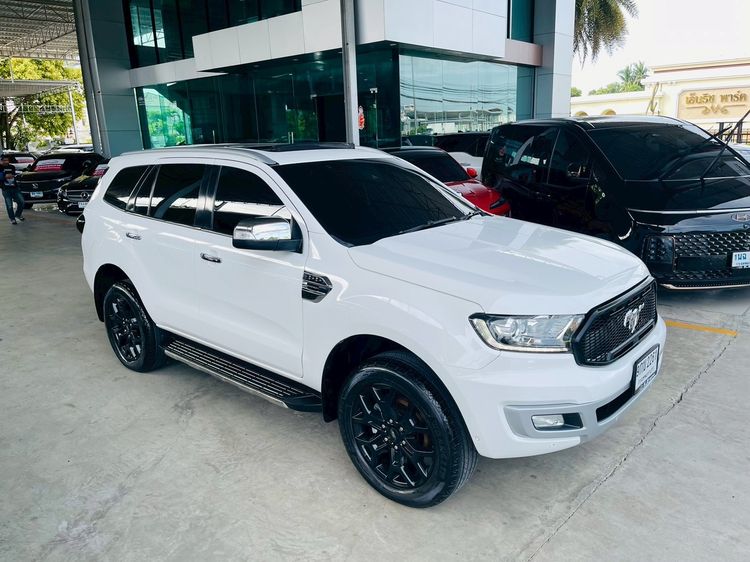 Ford Everest 2020 2.0 Titanium Plus Utility-car ดีเซล ไม่ติดแก๊ส เกียร์อัตโนมัติ ขาว รูปที่ 2