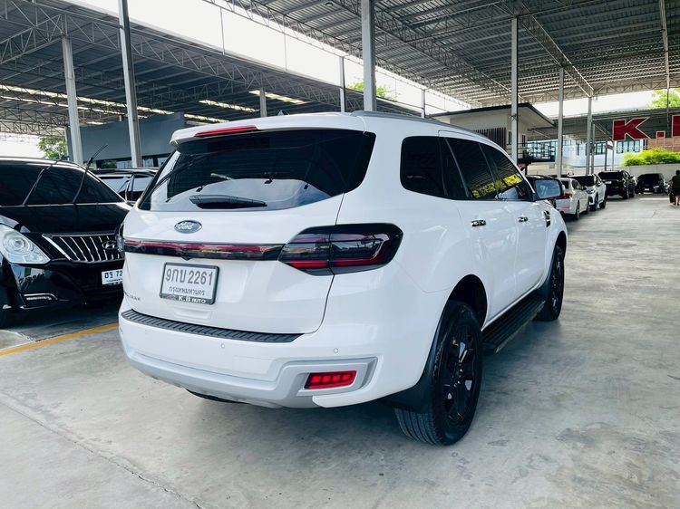 Ford Everest 2020 2.0 Titanium Plus Utility-car ดีเซล ไม่ติดแก๊ส เกียร์อัตโนมัติ ขาว รูปที่ 4