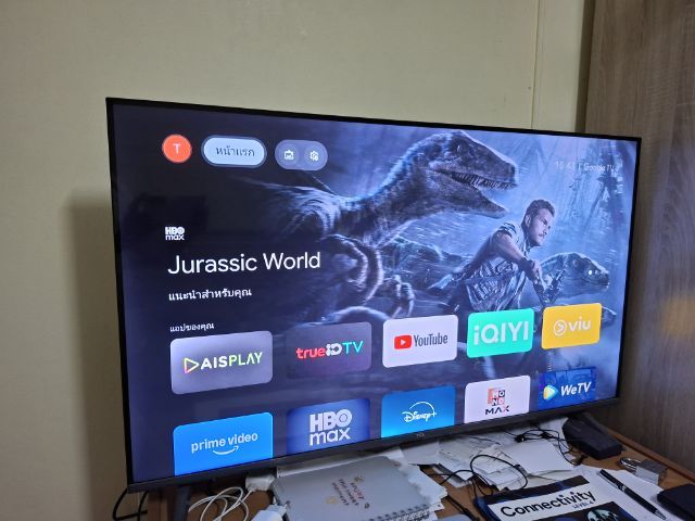 TCL android TV UHD HDR 4K 43 นิ้ว