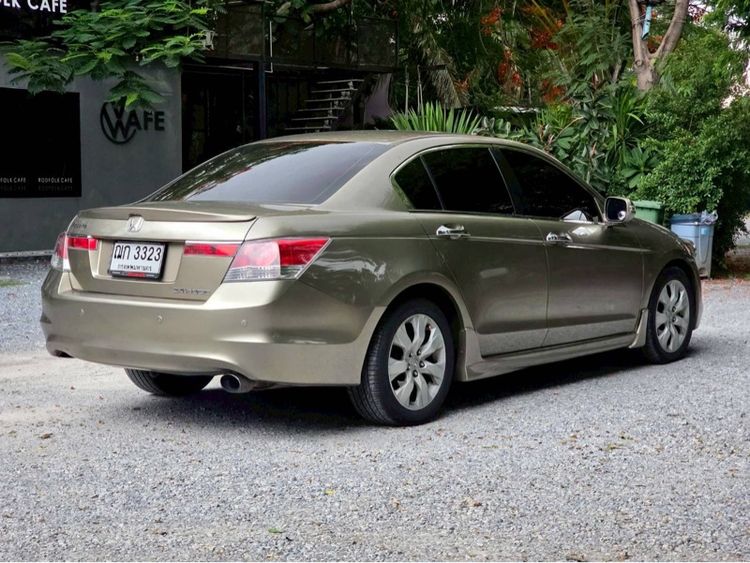 Honda Accord 2008 2.4 EL Sedan เบนซิน ไม่ติดแก๊ส เกียร์อัตโนมัติ บรอนซ์ทอง รูปที่ 3