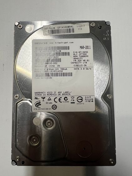 HDD ชนิด SATA ขนาด 1 TB (PC) รูปที่ 2