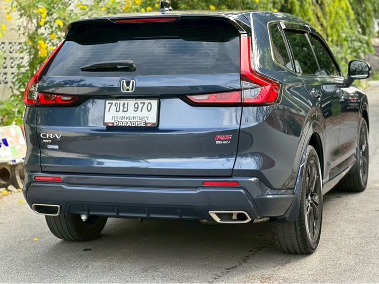 Honda CR-V 2023 2.0 eHEV RS 4WD Utility-car ไฮบริด ไม่ติดแก๊ส เกียร์อัตโนมัติ น้ำเงิน รูปที่ 4