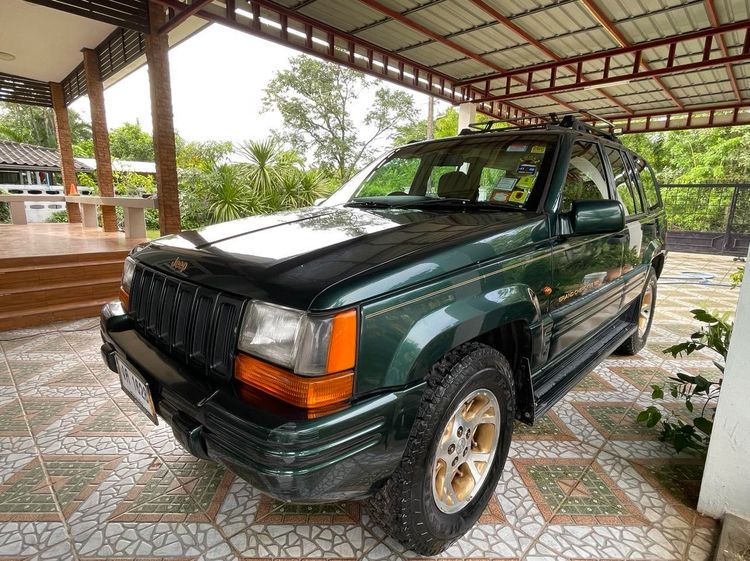 รถ Jeep Grand Cherokee 4.0 Limited 4WD สี เขียว