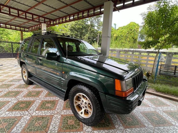 Jeep Grand Cherokee 1997 4.0 Limited 4WD Utility-car เบนซิน ไม่ติดแก๊ส เกียร์อัตโนมัติ เขียว รูปที่ 3