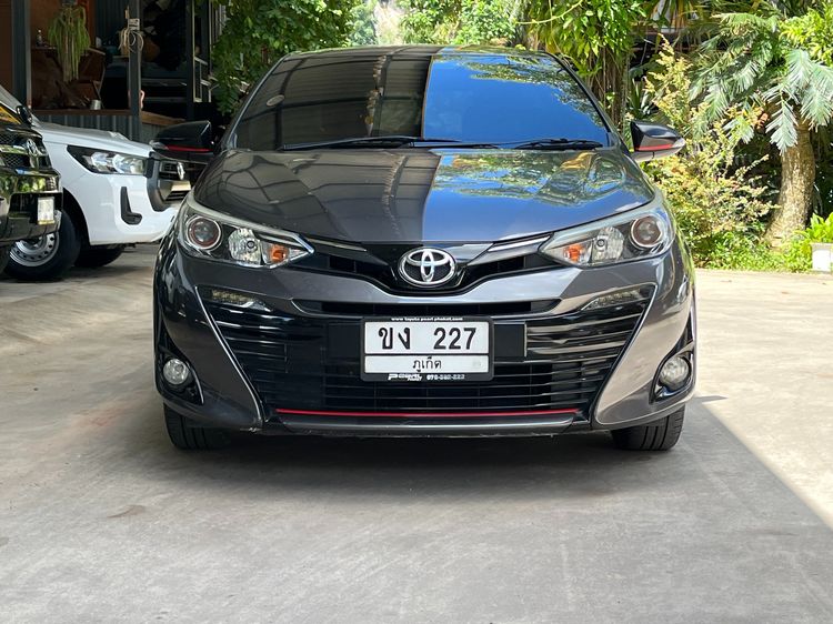 Toyota Yaris ATIV 2019 1.2 S Sedan เบนซิน ไม่ติดแก๊ส เกียร์อัตโนมัติ เทา รูปที่ 2