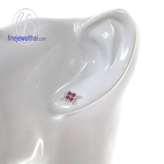 Finejewelthai จี้ทับทิม ต่างหูทับทิม พลอยแท้ เสริมมงคล รูปที่ 3