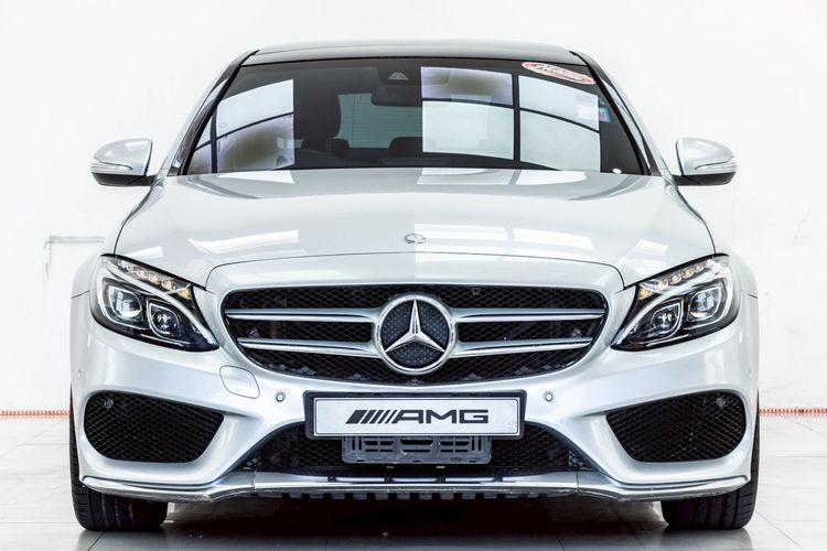 Mercedes-Benz C-Class 2016 C250 Sedan เบนซิน ไม่ติดแก๊ส เกียร์อัตโนมัติ เทา รูปที่ 4