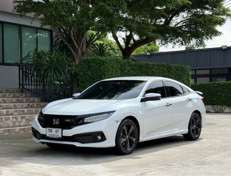 Honda Civic 2020 1.5 Turbo RS Sedan เบนซิน ไม่ติดแก๊ส เกียร์อัตโนมัติ ขาว รูปที่ 4