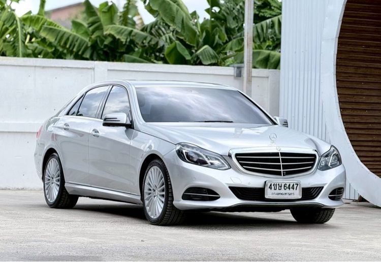 Mercedes-Benz E-Class 2014 E300 Sedan Hybrid (Diesel) ไม่ติดแก๊ส เกียร์อัตโนมัติ เทา รูปที่ 3