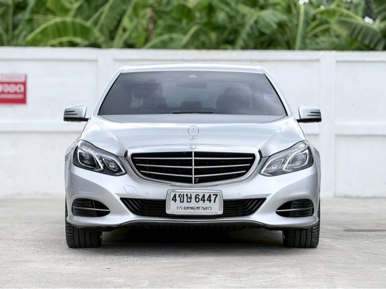 Mercedes-Benz E-Class 2014 E300 Sedan Hybrid (Diesel) ไม่ติดแก๊ส เกียร์อัตโนมัติ เทา รูปที่ 2