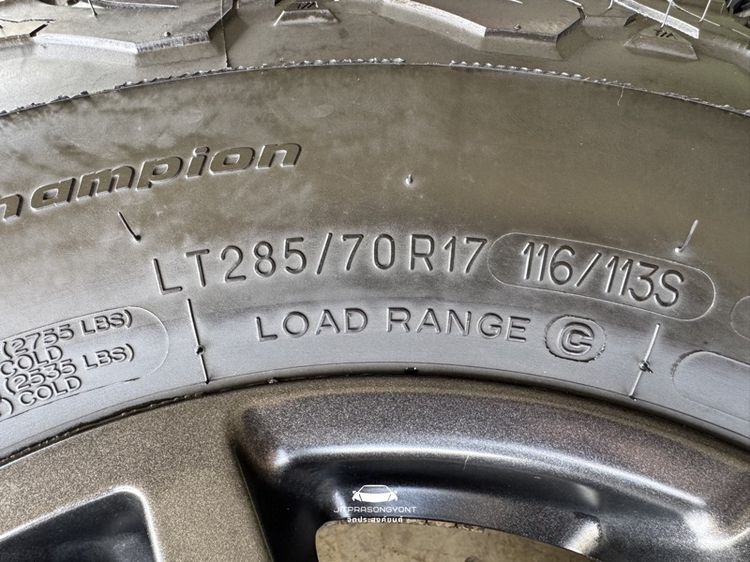 ล้อ FORD RAPTOR ยาง BF GOODRICH 285 70 17 ปี 20  รูปที่ 7