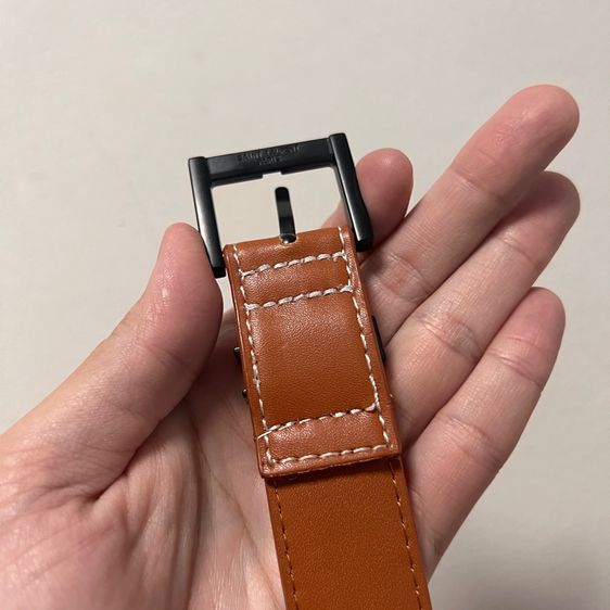 Yves Saint Laurent Leather belt made in italy รูปที่ 4