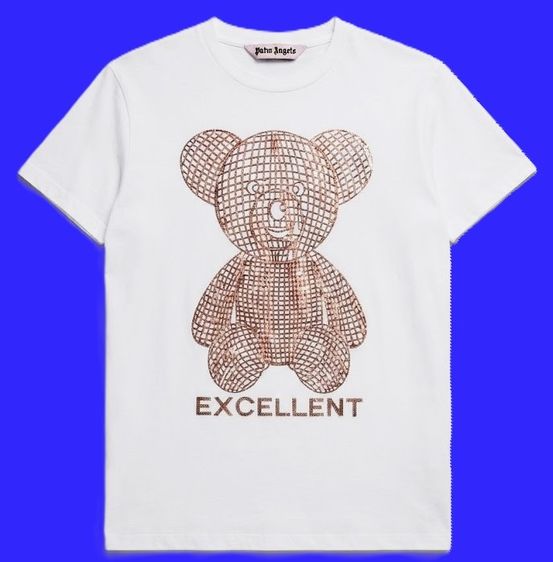 Palm Angels Teddy Bear Print Cotton "EXCELLENT T-Shirt 