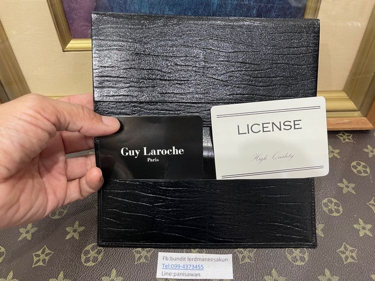 กระเป๋าสตางค์ Guy Laroche Paris สภาพใหม่เก็บ 390บาท