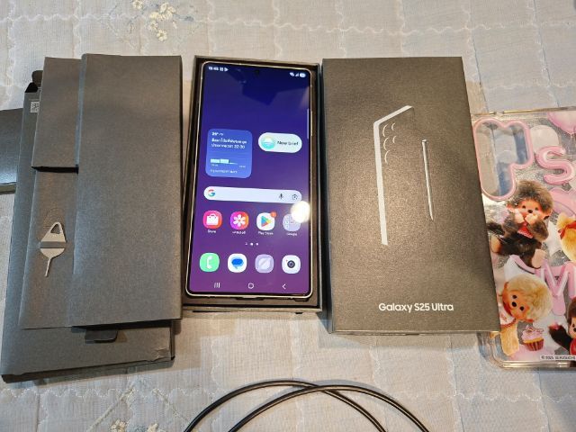 Samsung S25Ultra titanium Silver blue 12gb 256gb