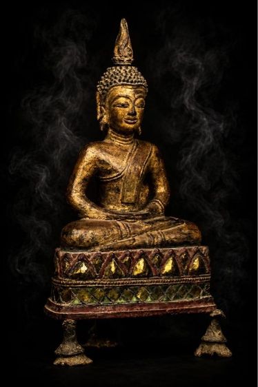พระพุทธรูปล้านนา สกุลช่างเมืองแพร่ รูปที่ 2