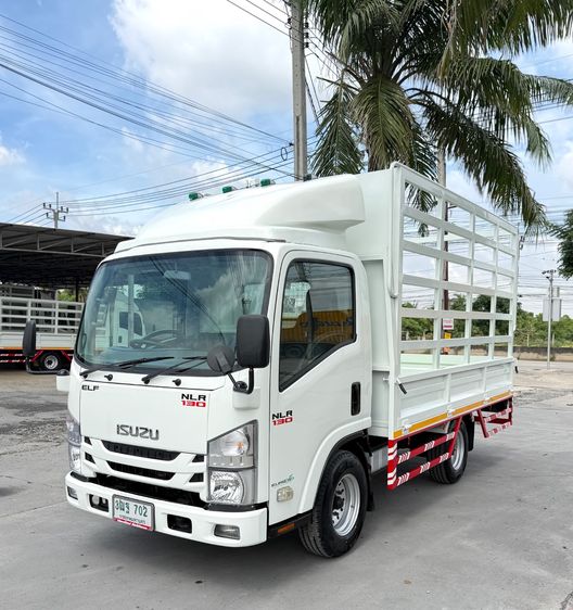 รถ ISUZU NLR 130 แรง ปี 2564 รถห้างแท้ (4 ล้อไม่ติดเวลา) กะบะเหล็กคอกสูง ยาว 3.50 ม กว้าง 1.90  ม. รูปที่ 4