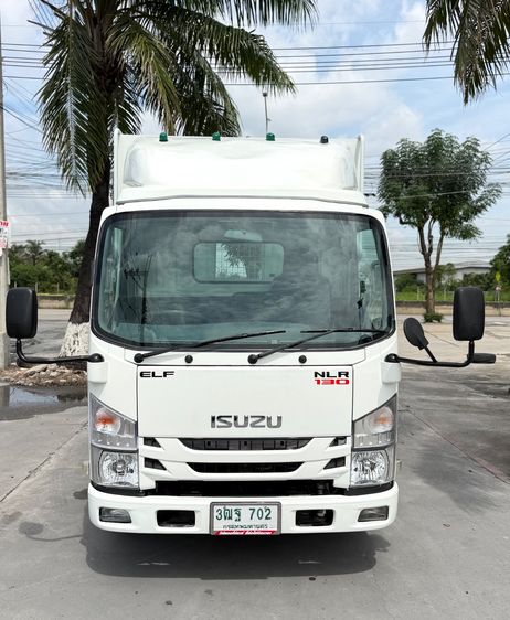 รถ ISUZU NLR 130 แรง ปี 2564 รถห้างแท้ (4 ล้อไม่ติดเวลา) กะบะเหล็กคอกสูง ยาว 3.50 ม กว้าง 1.90  ม. รูปที่ 3
