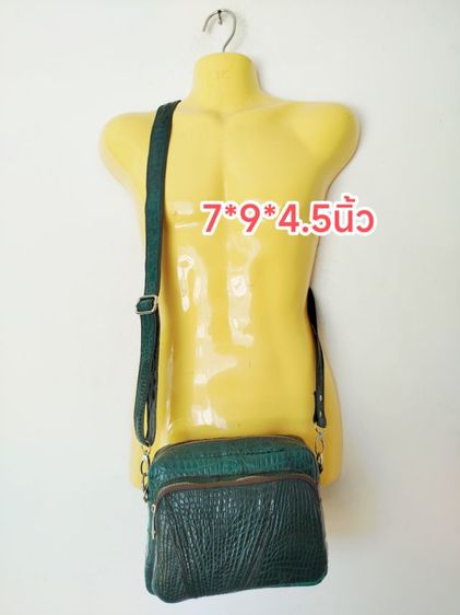 กระเป๋าสะพายข้างหนังจระเข้แท้   มีหลายแบบ รูปที่ 11