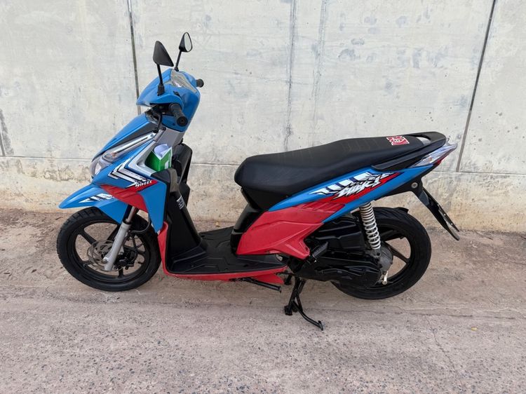 2010 Honda Click i สีฟ้า-แดง ล้อแม็กสภาพสวยๆ ไมล์น้อยๆ หัวฉีด ประหยัดน้ำมันมากๆ 