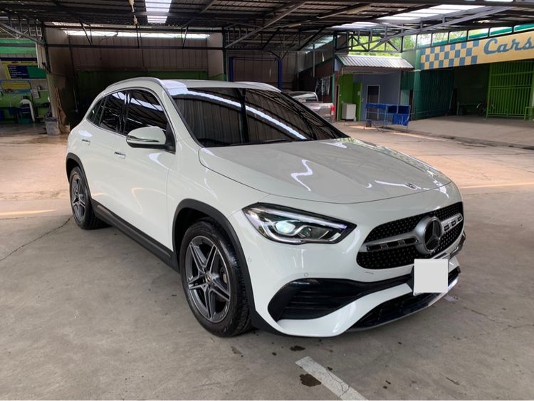 Mercedes-Benz GLA-Class 2021 GLA200 เบนซิน เกียร์อัตโนมัติ ขาว รูปที่ 3